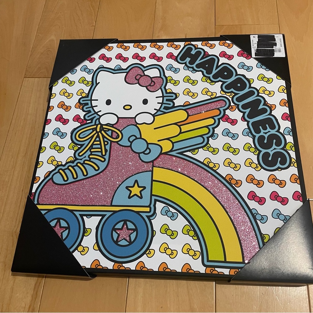 New hello kitty canvas roller skate